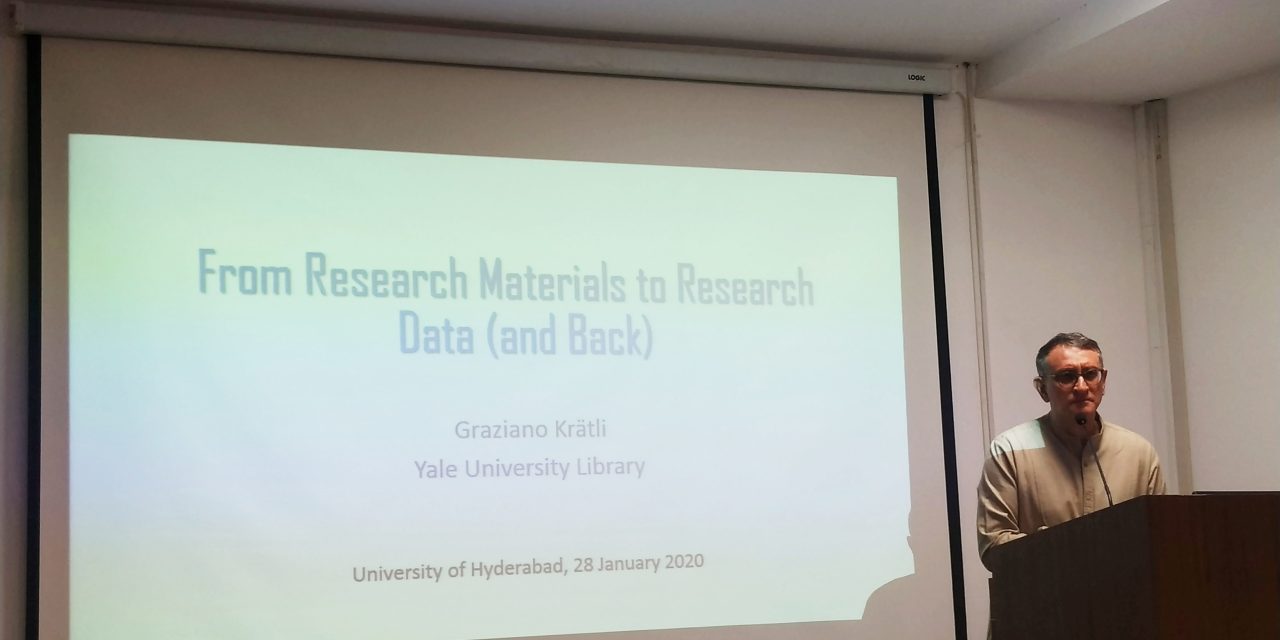 From Research Materials to Research Data (and Back)