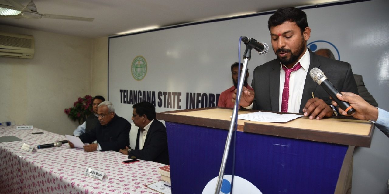 Dr. Guguloth Shankar Naik appointed as Telangana State Information Commissioner