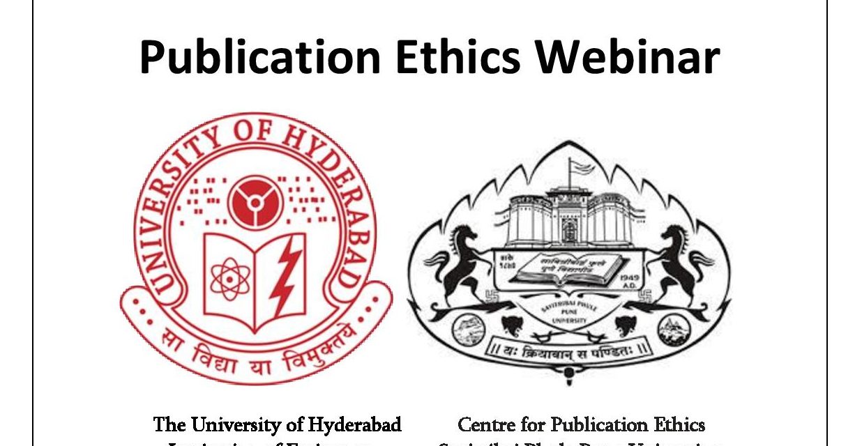 Webinar on Publication Ethics