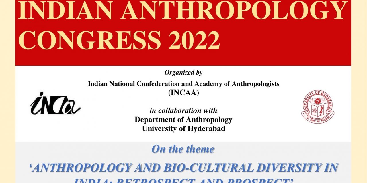 Department of Anthropology, UoH to organize the prestigious IAC-2022