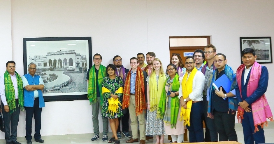 United States Congressional delegation visit the University