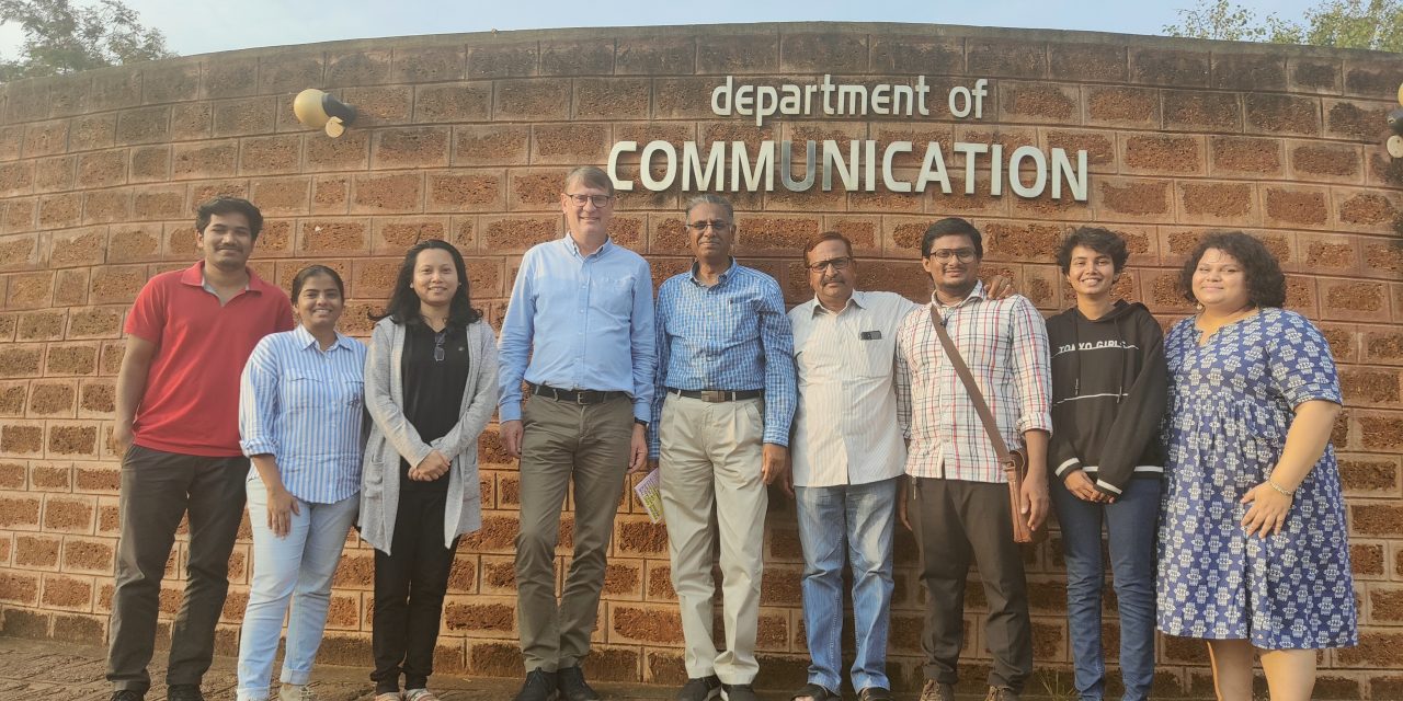 Prof. Thomas Tufte visits the Department of Communication
