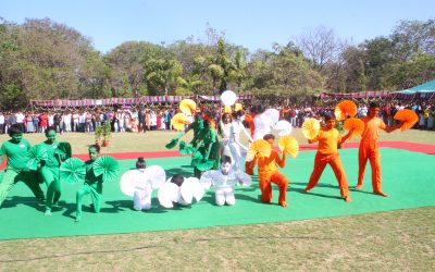 74th Republic Day celebrated at the University of Hyderabad