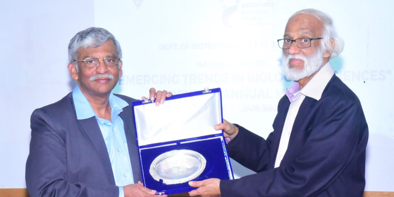 27 th TRendys in Biochemistry Oration Lecture Award for Professor Nadimpalli Siva Kumar 