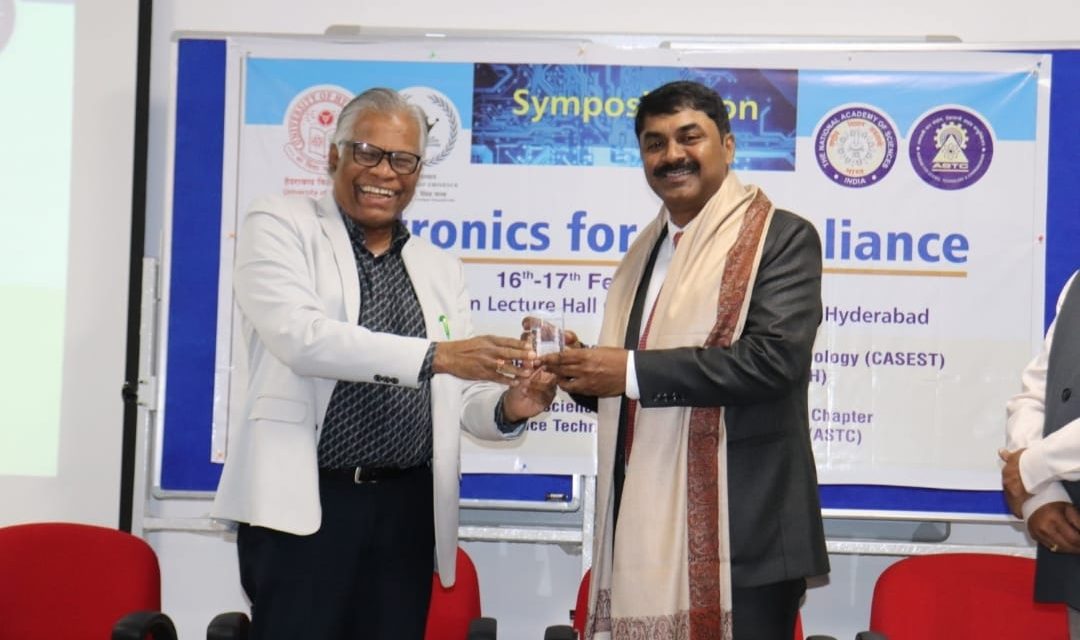 Dr. Satheesh Reddy delivers a lecture on Self Reliance in Electronics