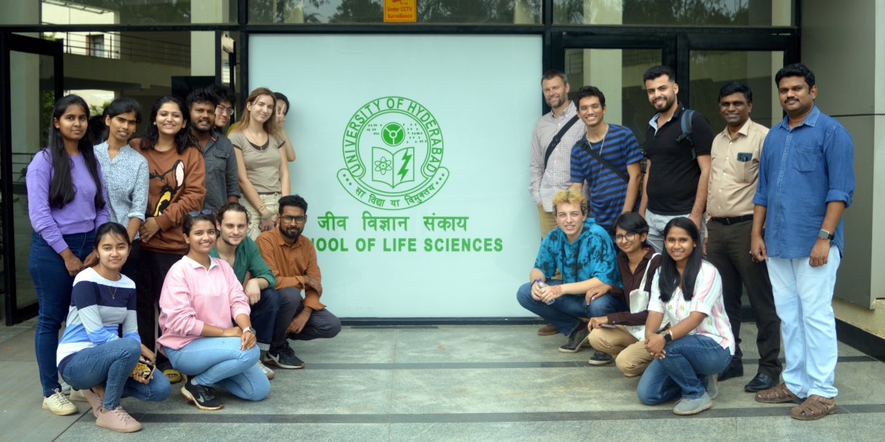 Students from Minerva University, USA visit the millet field