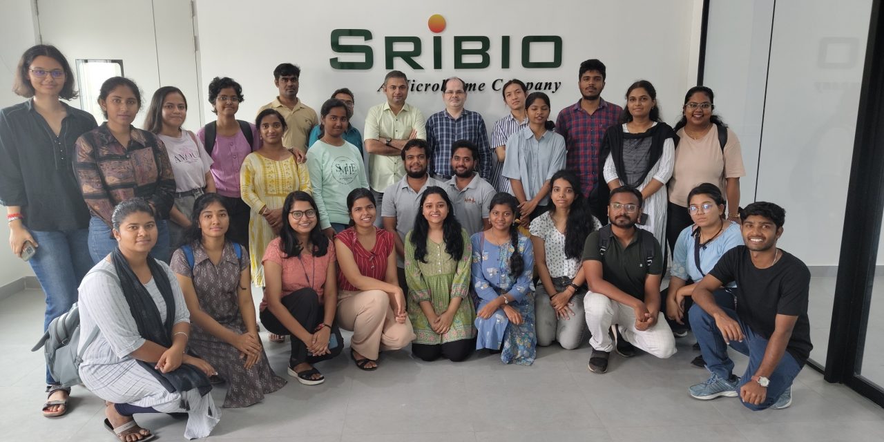 Microbiology and Immunology students visit Sri Bio Aesthetics Pvt Ltd.