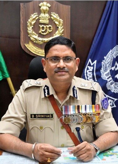 UoH Alumnus, B Srinivas IPS, Appointed DGP Of Puducherry