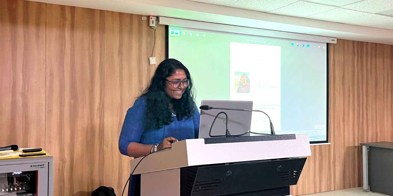 Exploring the Dynamics of Sea Ice: CEOAS Alumna Dr. Feba Francis Delivers UoH Golden Jubilee Alumni Talk