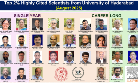 Thirty-four UoH faculty honoured in the global Top-2% list of highly cited researchers