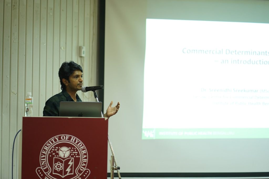 Workshop on Commercial Determinants of Health