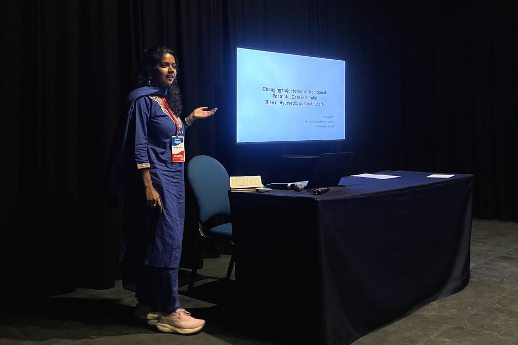 Vishnupriya M presents Paper on Ayurvedic Postnatal Care at International Conference in Malta