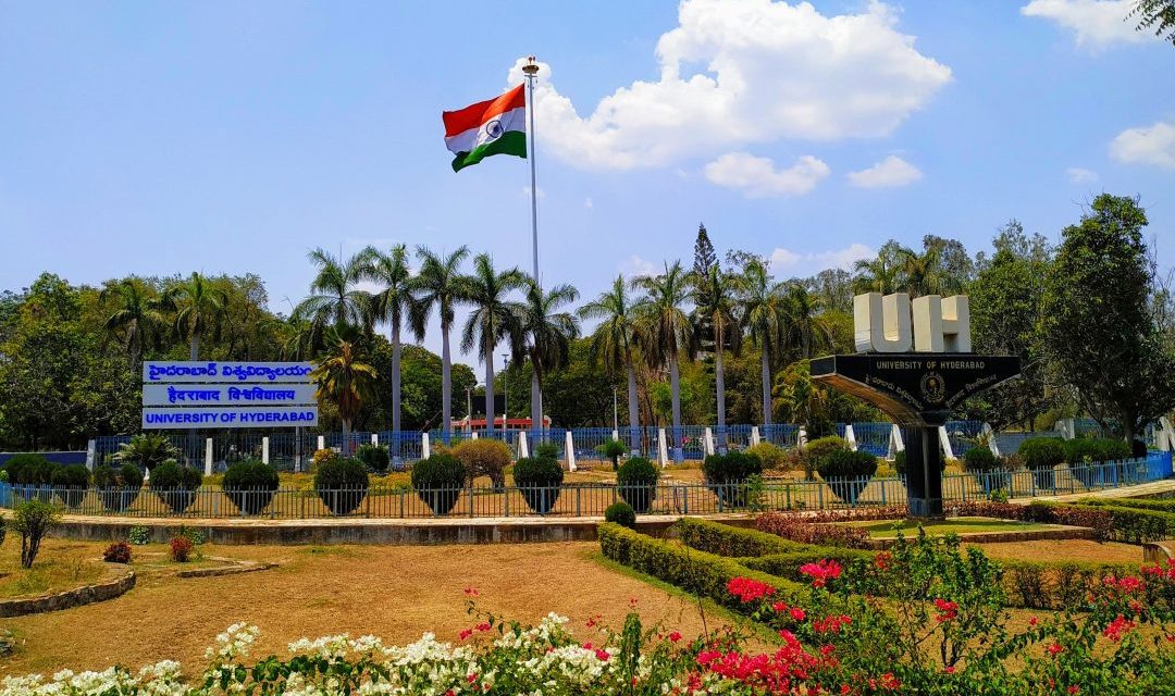 University of Hyderabad Ranked among top Universities in India