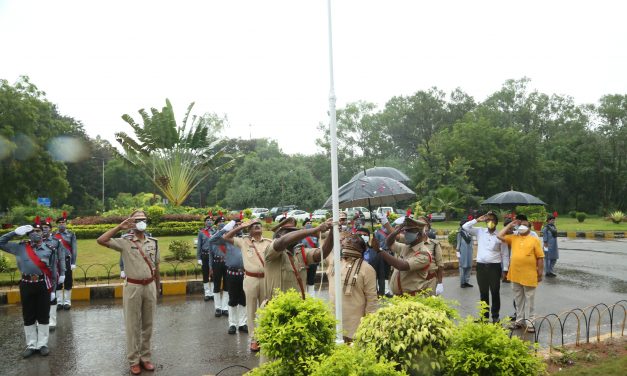 74th Independence Day commemorated at University of Hyderabad