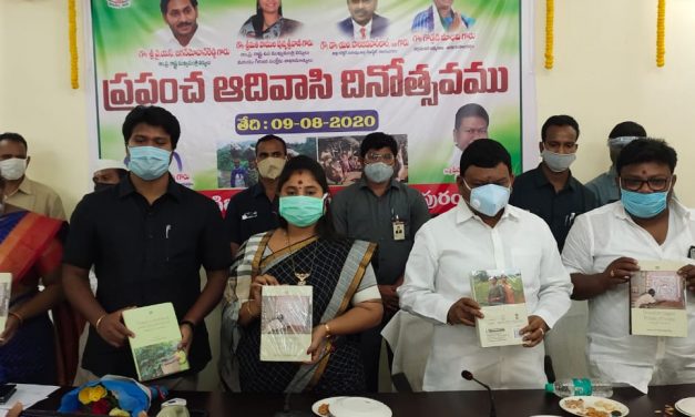 Books edited by Dr. V. Srinivasa Rao released by the Deputy Chief Minister of AP