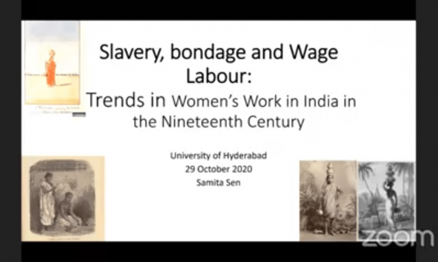 Slavery, bondage and wage labour: trends in woman’s work in India in the nineteenth century