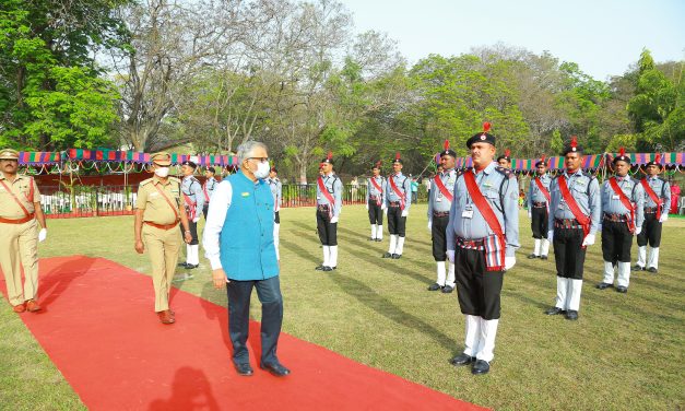 73rd Republic Day celebrated at the University of Hyderabad