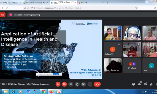 IWSA-Hyderabad Event on “Advances in technology in health sector”
