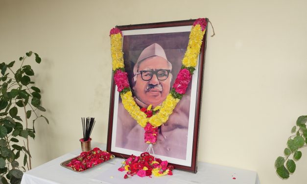 Floral tributes paid to Babu Jagjivan Ram on his 115th Birth Anniversary