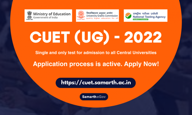 Admissions to Integrated PG courses at UoH through CUET 2022