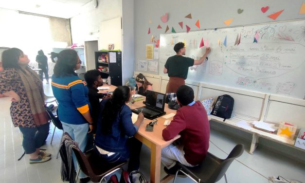 Students of the Department of Fine Arts visit EBABX