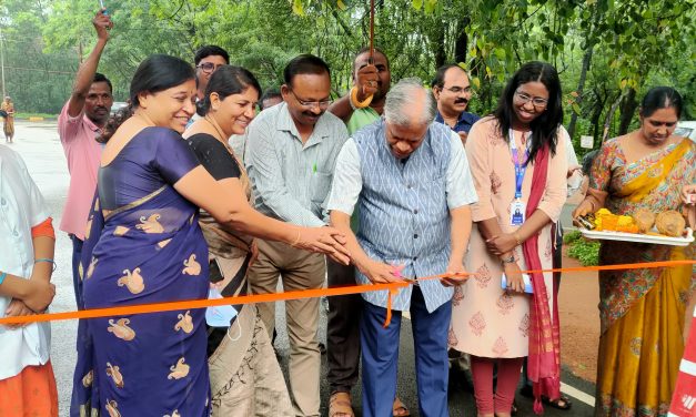 SBI donates an Ambulance and sponsors Tree plantation