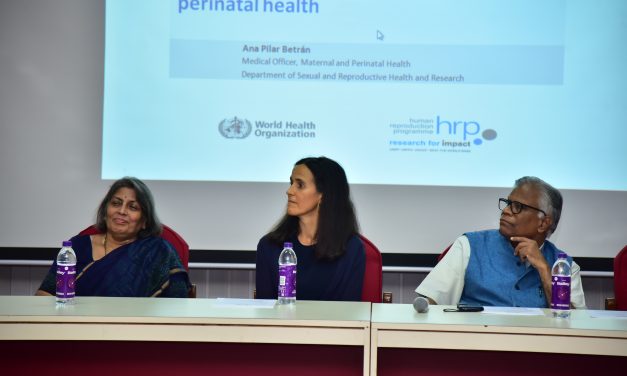 WHO Expert delivers guest lecture on Maternal & Perinatal Health