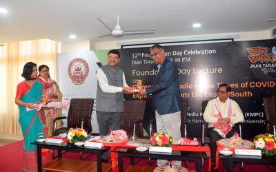 Prof. Vinod Pavarala Delivers Foundation Day Lecture in Assam