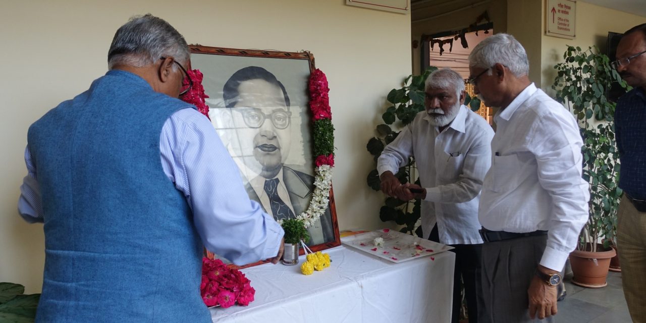 Tributes paid to Dr. B R Ambedkar