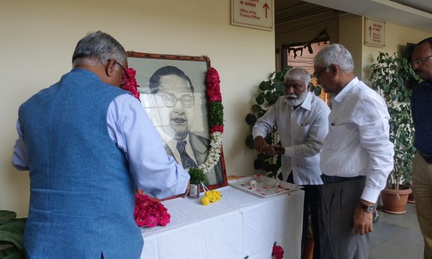 Tributes paid to Dr. B R Ambedkar