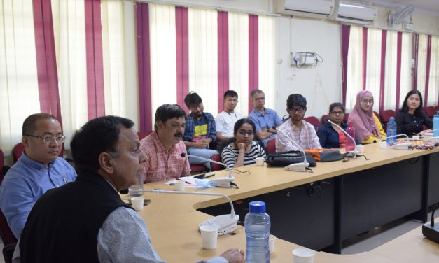 Public lecture on ‘Russia-Ukraine war and its implications’ delivered by Prof Sanjay Kumar Pandey