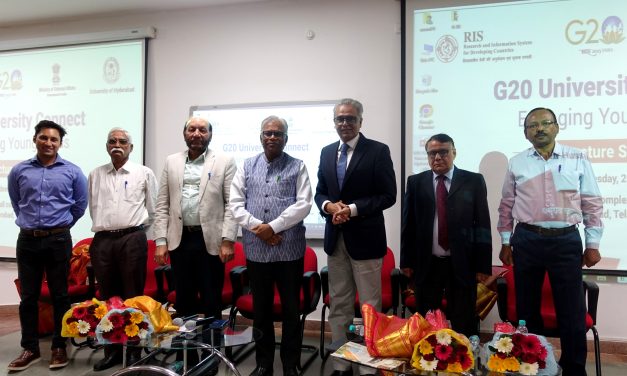 Ambassador Syed Akbaruddin speaks on G-20 and Role of Indian Presidency at University of Hyderabad