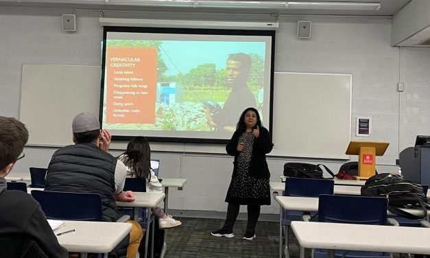 Prof. Kanchan K Malik visits UHart School of Communication