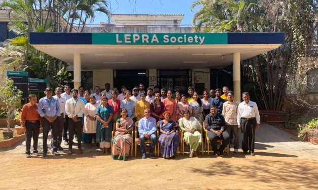 UoH students visit Lepra Society-Blue Peter Public Health and Research Centre