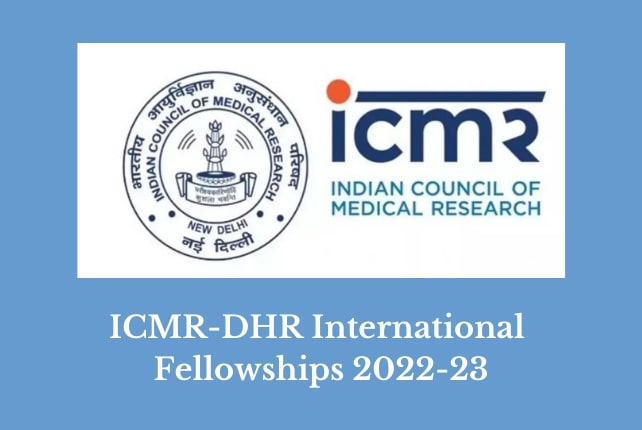 Dr. Varalakshmi Manchana awarded ICMR-DHR lnternational Fellowship for the year 2022-23