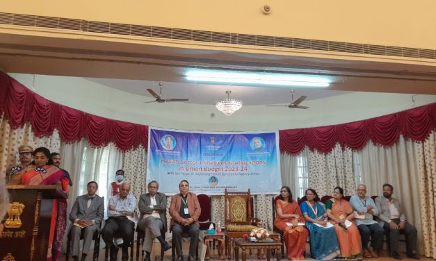 University of Hyderabad participates in budget discussions on Health Sector initiatives and allocations