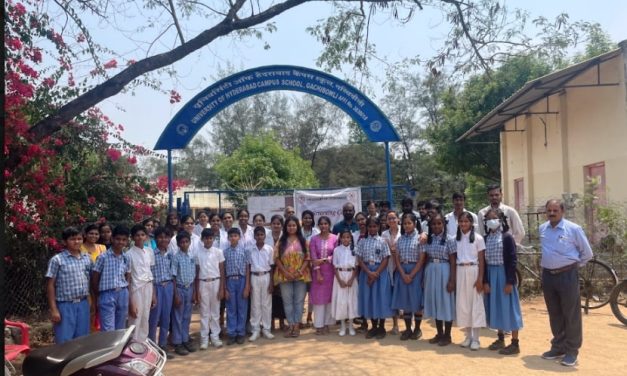 Vision Screening Camp for UoH Campus School students
