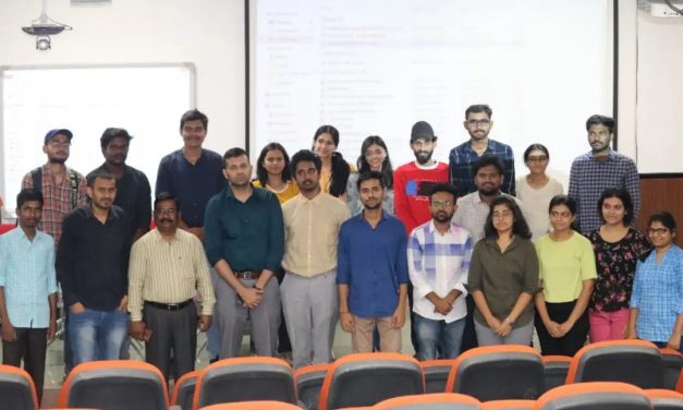 Mr. Prateek Jain IAS interacts with students