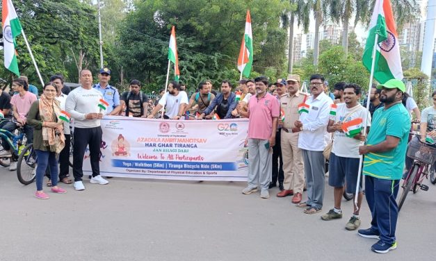 5km cycling event organized as part of Azadi ka Amrit Mahotsav