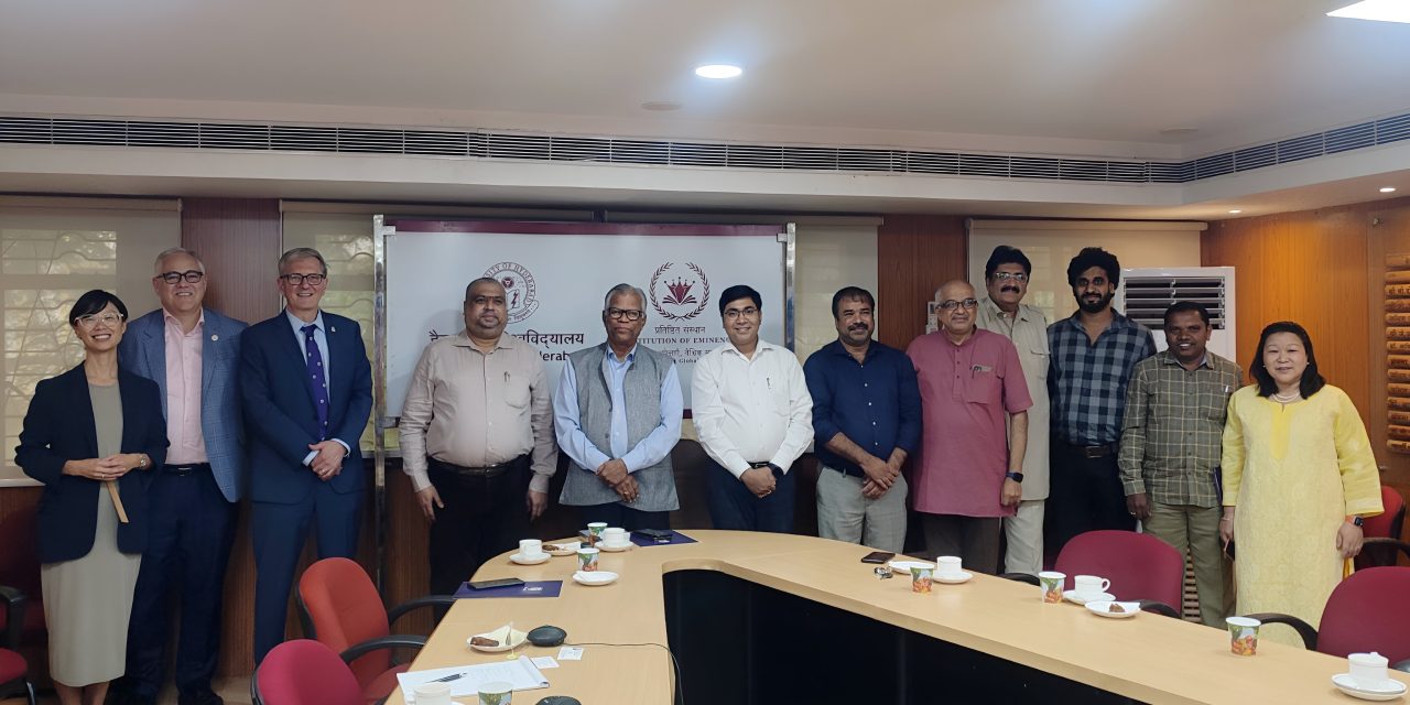 Delegation from Western University, Ontario visits the University of Hyderabad