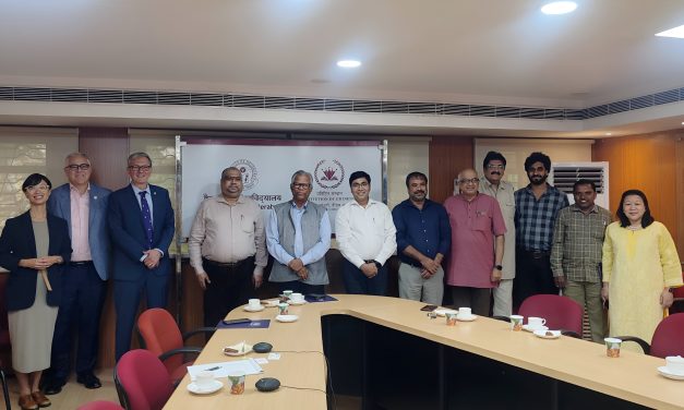 Delegation from Western University, Ontario visits the University of Hyderabad