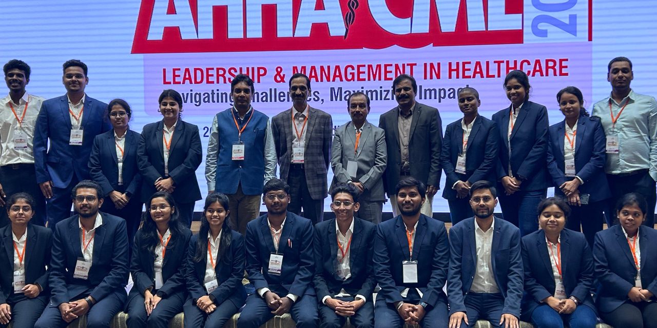 School of Management Studies students excel at Association of Health and Hospital Administrators (AHHA) 2023 Conference