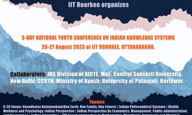 Sayantan Lahiri and Subhashis De presented posters at NYCIKS 2023, IIT Roorkee