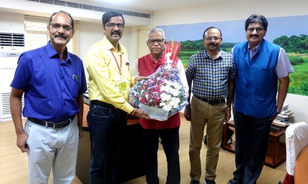 Prof. Manish Joshi, Secretary of UGC visits UoH