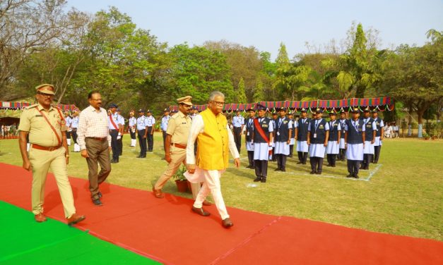 75th Republic Day celebrated at the University of Hyderabad