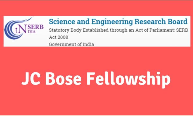 Dr. Mohammed Javed Ali, an alumnus, awarded the prestigious JC Bose National Fellowship 2023