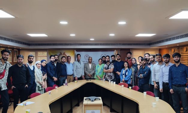 Kashmir University Students Illuminate Cultural Exchange at the University of Hyderabad