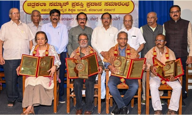 Prof. B.V Suresh Receives Prestigious M Aryamurthy Award