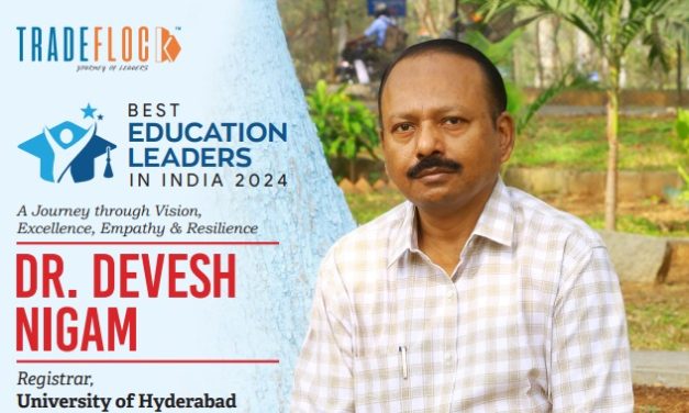 Dr. Devesh Nigam chosen as Best Education Leader – 2024