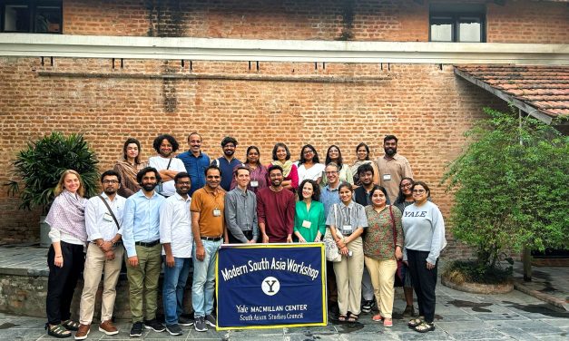 Ritapriya Nandy presents paper at  Yale University